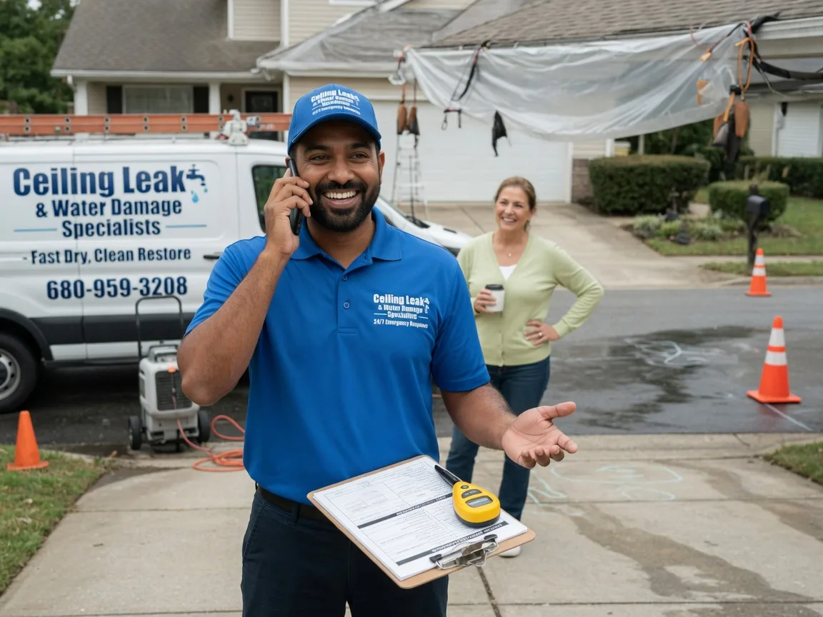 Ceiling Leak Cleanup North Billerica, MA FAQs